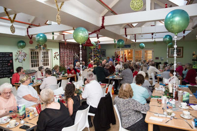 Surprise Christmas party for residents of fire-hit retirement complex in Crewe